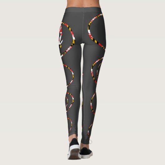 MD Crab Ovalen Leggings (Achterkant)