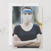 MD Doctor in de geneesmiddelensector Rood en Goud  Kaart (Achterkant)