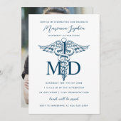 MD Doctor in de geneesmiddelkleur Aangepaste Afstu Kaart (Voorkant / Achterkant)