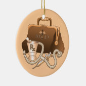 MD Doctor tas Keramisch Ornament (Rechts)