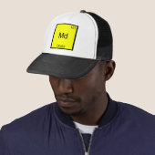 Md - Dokter Chemie Element Symbool Grappig Medisch Trucker Pet (In situ)