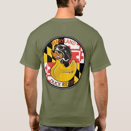 MD Duck logo T-Shirt (Achterkant)