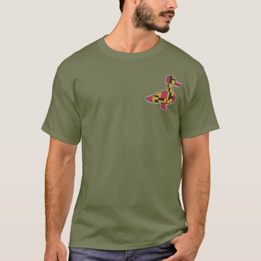 MD Duck logo T-Shirt (Voorkant)