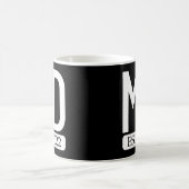 MD EST 2022 Nieuwe Dokter Afstuderen Medisch Arts Koffiemok (Center)