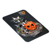 MD Halloween Dragon 3" x 4" Fotomagneet Magneet (Rechterzijde)