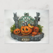 MD Halloween Dragon Postcard Briefkaart (Voorkant)