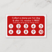 md hotdog troutekaart klantenkaartje (Achterkant)