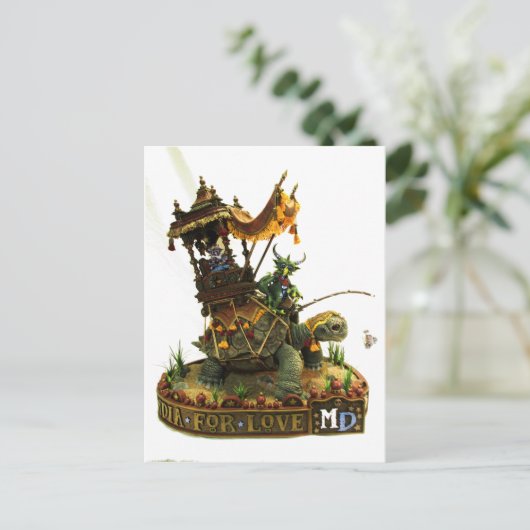 MD India Dragons 2014 Briefkaart (Staand voorkant)