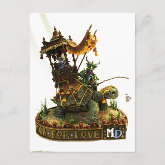 MD India Dragons 2014 Briefkaart (Voorkant)