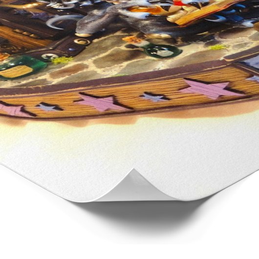 MD Merlin Dragons 11 x14-inch Mini Poster (Hoek)