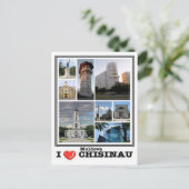 MD Moldavië - Chisinau - Briefkaart (Staand voorkant)