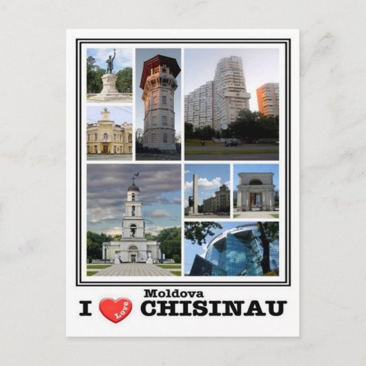 MD Moldavië - Chisinau - Briefkaart (Voorkant)