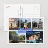 MD Moldavië - Chisinau - Briefkaart (Voorkant / Achterkant)