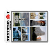MD - Moldavië - Chisinau - I Love Mosaic Magneet (Horizontaal)
