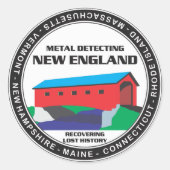 MD New England Sticker (Voorkant)