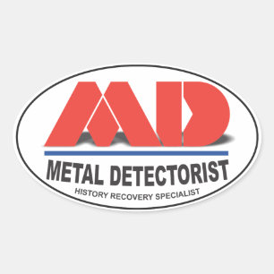 MD Ovale stickers