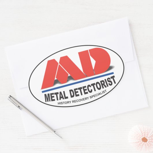 MD Ovale Stickers (Envelop)