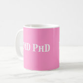MD PhD-cadeaus Koffiemok (Voorkant links)