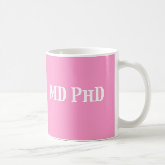 MD PhD-cadeaus Koffiemok (Rechts)