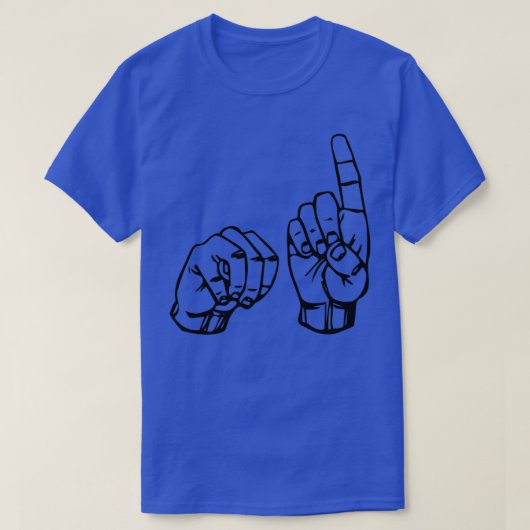 MD Sign Language T-shirt (Design voorkant)