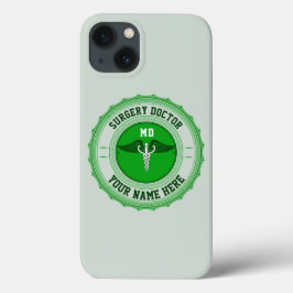 MD Specialty Caduceus Chirurg Case-Mate iPhone Case