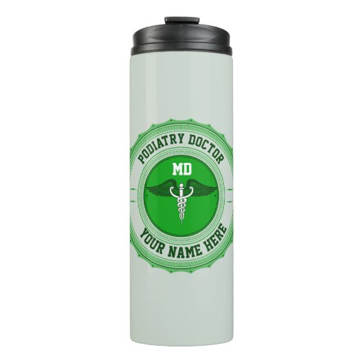  MD Specialty Caduceus Podiatry Thermosbeker (Voorkant)