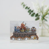 MD Speelgoed Train Dragon Briefkaart (Staand voorkant)