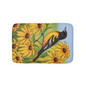 MD State Bird Oriole & Black-eyed Susan Flower Badmat (Voorkant)