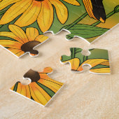 MD State Bird Oriole & Black-eyed Susan Flower Legpuzzel (Zijkant)
