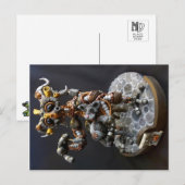 MD Steampunk Dragon Briefkaart (Voorkant / Achterkant)