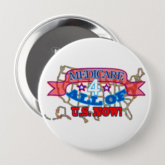 Md voor iedereen! ronde button 4,0 cm (Voorkant /achterkant)