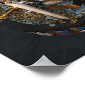 MD White Dragon 11 x 14-inch mini-Poster Poster (Hoek)