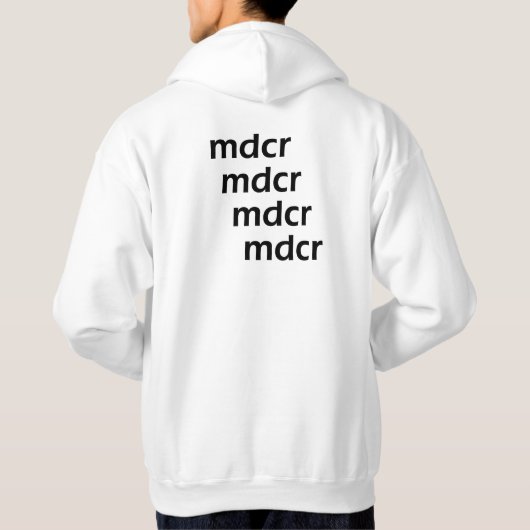 Mdcr mdcr mdcr mdcr, pp guardiola hoodie (Achterkant)