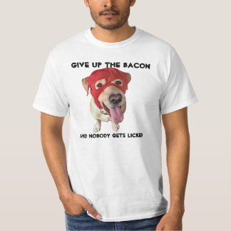 MDD "Bacon Bandit"-afdruk (volledig lichaam) T-shirt