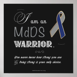 MdDS Awareness 12-inch x12-inch Value Poster Paper