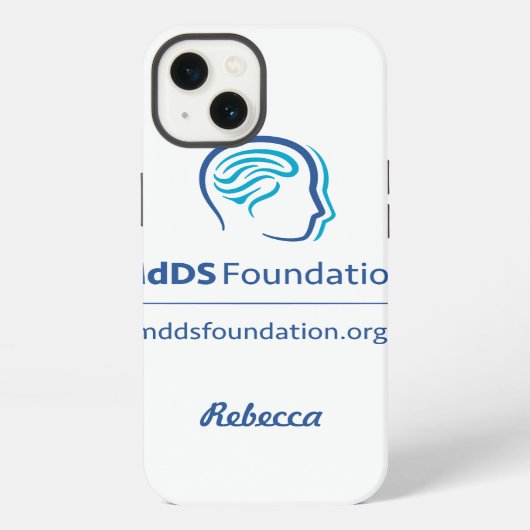 MdDS Awareness iPhone / iPad case Hoesje (Achterkant)