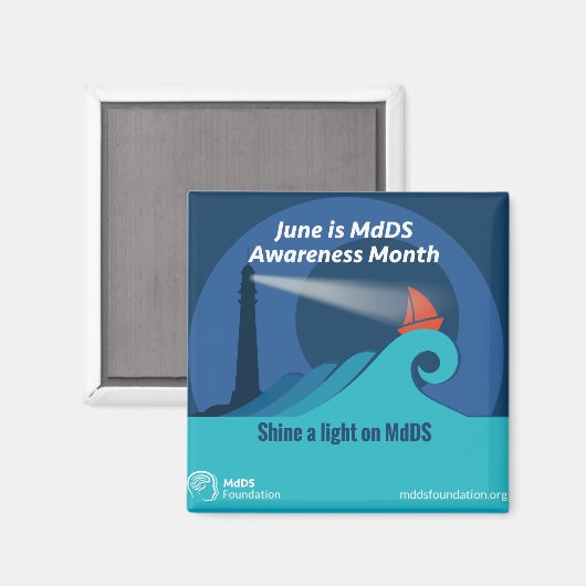 MdDS-magneet Magneet (Voorkant / Achterkant)