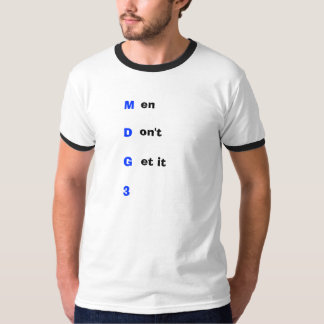 MDG 3 T-SHIRT