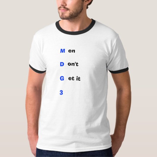 MDG 3 T-SHIRT (Voorkant)