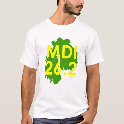 MDI 26.2 - 2009 T-SHIRT (Voorkant)