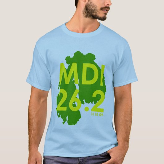 MDI Marathon 2009 T-shirt (Voorkant)