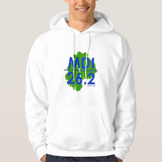 MDI Marathon 2010 Hoodie (Voorkant)