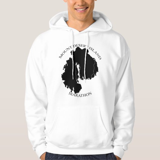MDI Marathon - niet-gedateerd Hoodie (Voorkant)