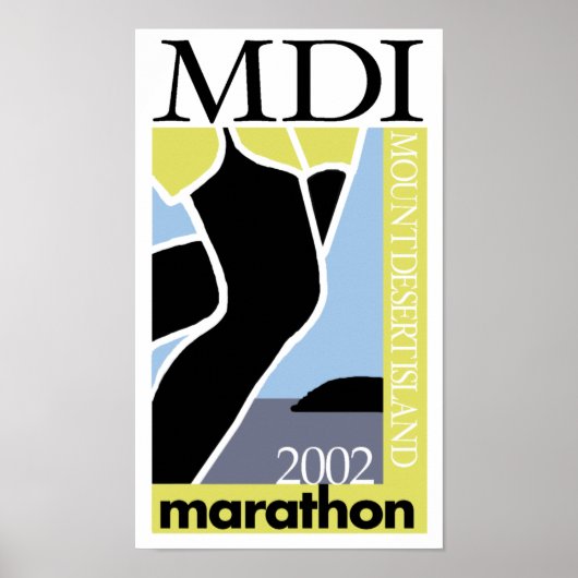 MDI Marathon - Vintage 2002 Poster (Voorkant)
