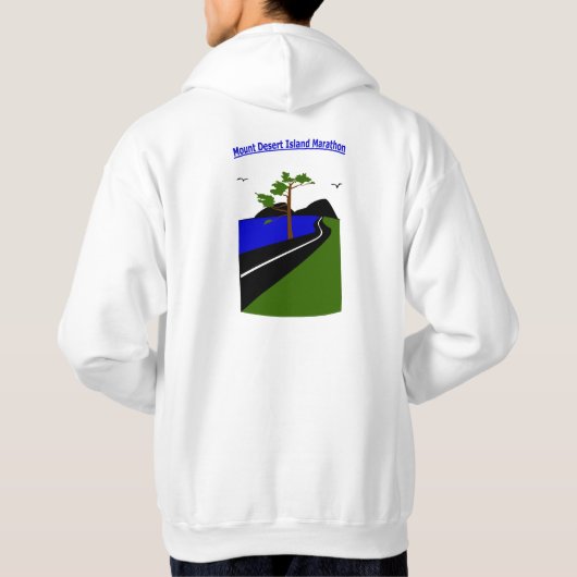 MDI-structuur - niet-gedateerd Hoodie (Achterkant)