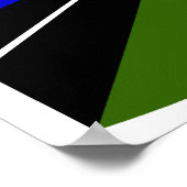 MDI-structuur - niet-gedateerd Poster (Hoek)