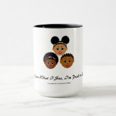 MDillon Design Ik ben trots op mijn natuurlijke na Mok (Midden)