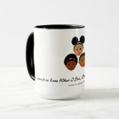 MDillon Design Ik ben trots op mijn natuurlijke na Mok (Voorkant links)