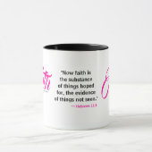 MDILLONDESIGNS.COM cadeaus #FAITH Schrift Mok (Midden)