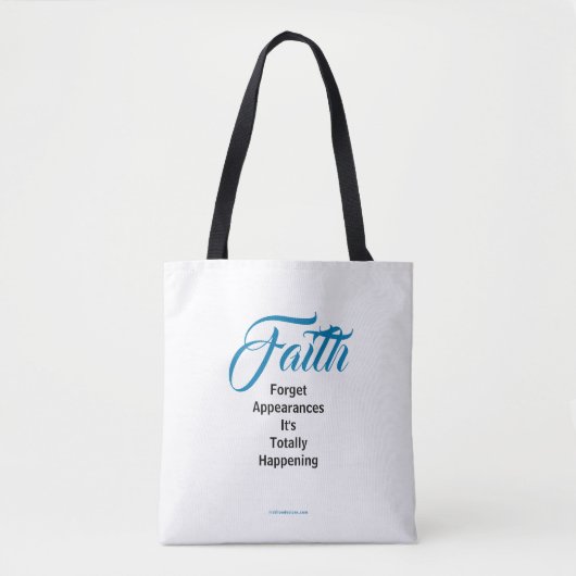 MDILLONDESIGNS.COM cadeaus #FAITH Tote Bag (Voorkant)